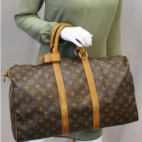 louis vuitton navy sac duffle reviews|louis vuitton keepall duffle bag.